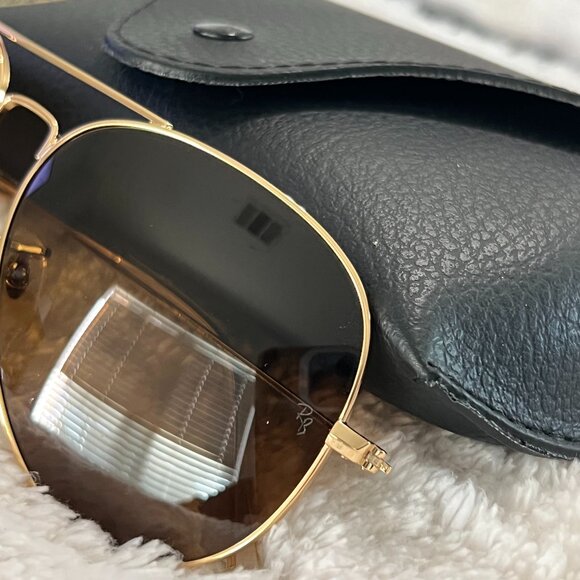 Ray Ban aviator Brown - Picture 2 of 6